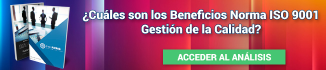 Beneficios Norma ISO 9001 Gestión de la Calidad Grupo ACMS Consultores Beneficios Norma ISO 9001 Gestión de la Calidad Grupo ACMS Consultores