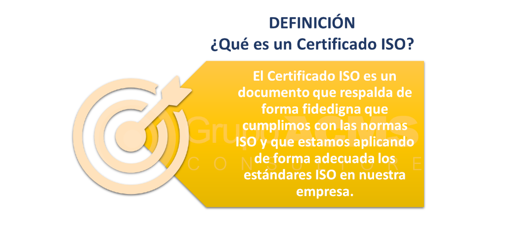 Qué es un Certificado ISO - Grupo ACMS Consultores Definición Certificado ISO ACMS Consultores